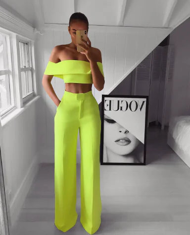 Ensemble haut et pantalon pour femme
