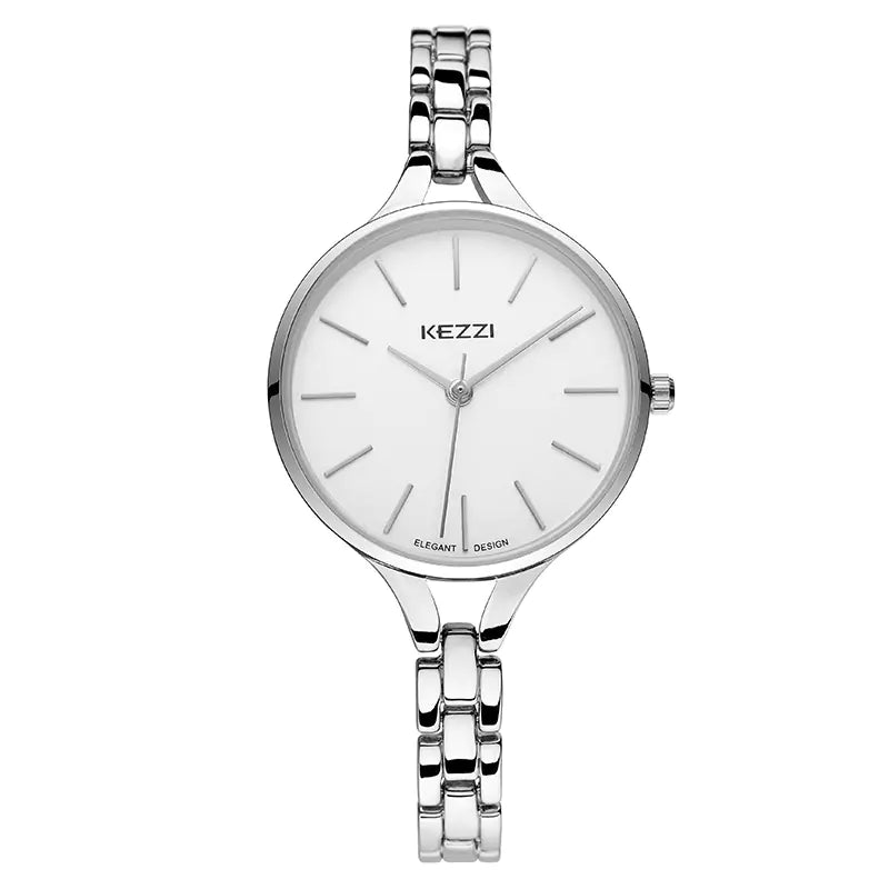 Women's Fashion Casual Bracelet Watch with Alloy Band