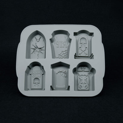 Halloween Tombstone Silicone Ice Tray and Cake Mold