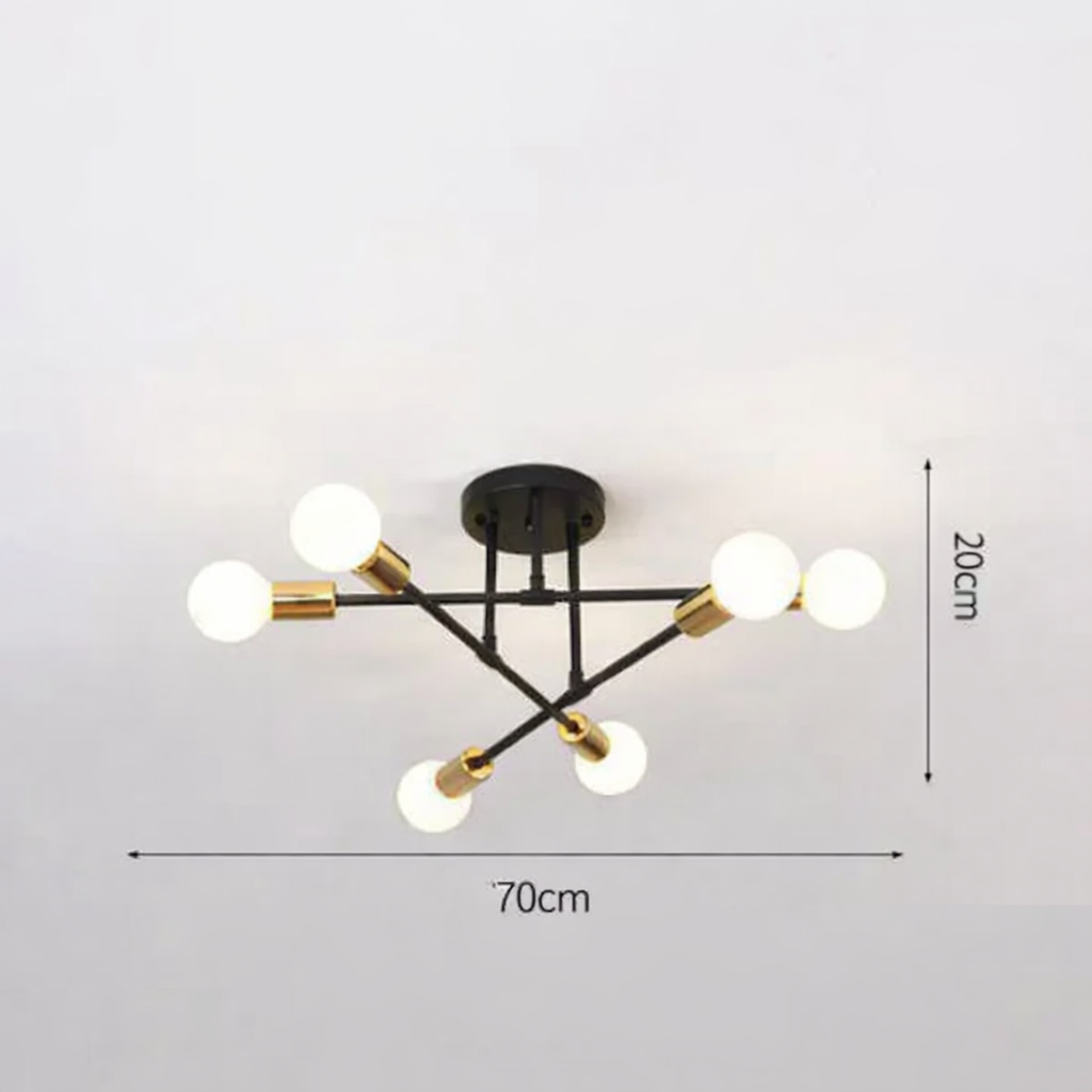 Plafonnier LED moderne pour salon et salle à manger