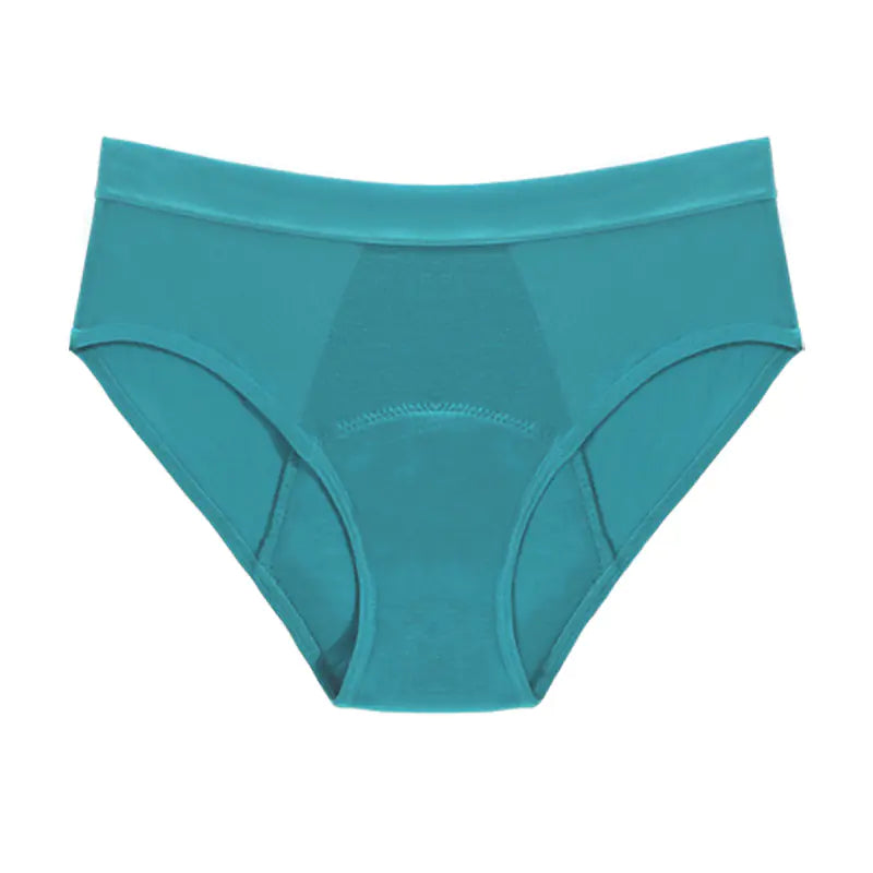 Culotte menstruelle taille plus sexy multicolore en fibre de bambou