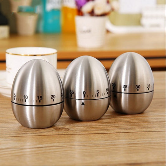 스테인리스 스틸 에그 타이머 - 주방 카운트다운 알림