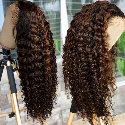 Front Lace Synthetic Wigs for European and American Women