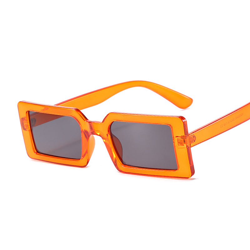 Small Rectangular Retro Designer Women's Sunglasses
