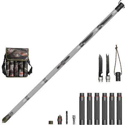 Outdoor Tactical Walking Stick for Hiking and Camping