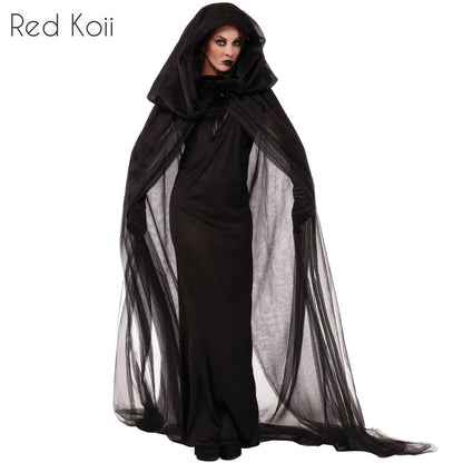 Halloween Costume, Witch Outfit, Role Play Uniform