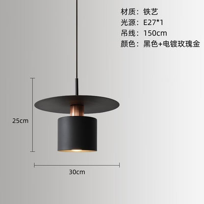 Modern Simple Bedroom Hanging Lamp - Nordic Design 2023