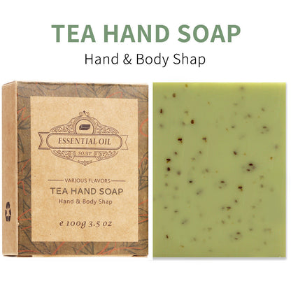 Lavender Plant Oil Scrub Soap for Holiday Gifts