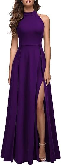 Robe de soirée licou pour la mode féminine