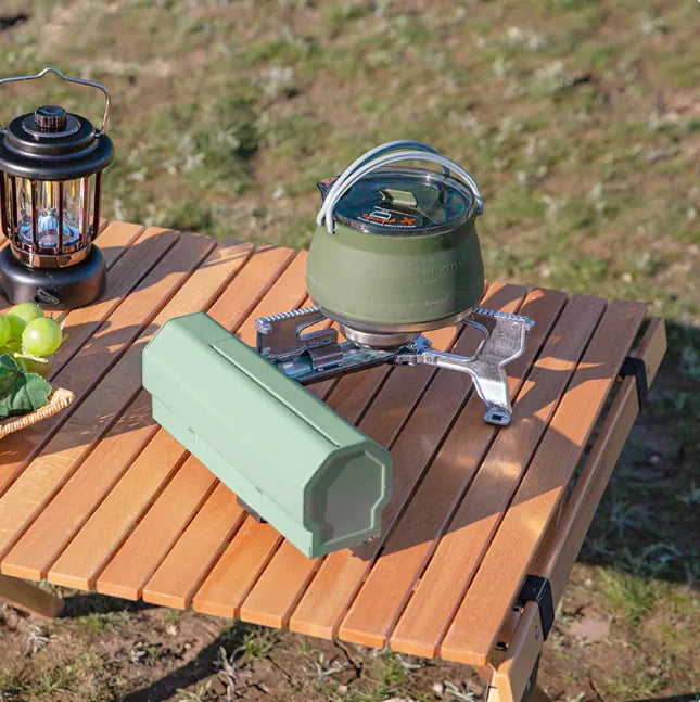 Portable Folding Camping Gas Stove – Outdoor BBQ & Travel Cooker