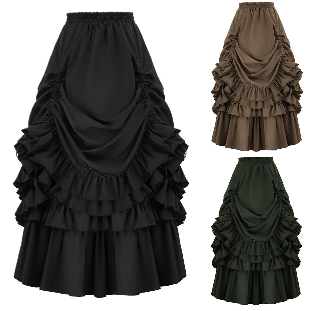 Vintage Gothic Victorian Skirt for Women