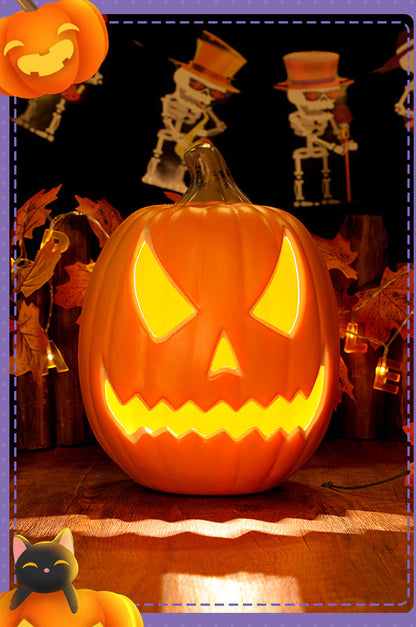 LED Pumpkin Lantern Decoration for Halloween Parties