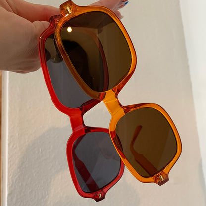 Luxury Retro Square Sunglasses for Men and Women