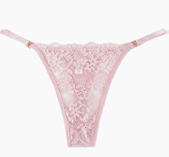 여성용 편안한 레이스 티팬티 - 심리스 디자인