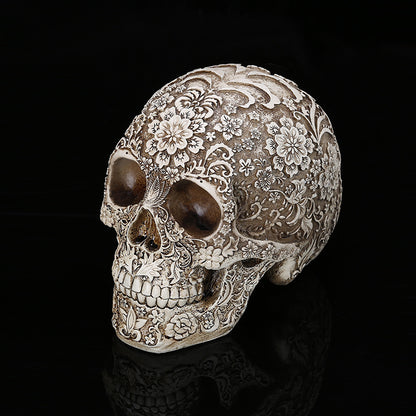 Resin Skull Head Medical Model for Halloween Decor