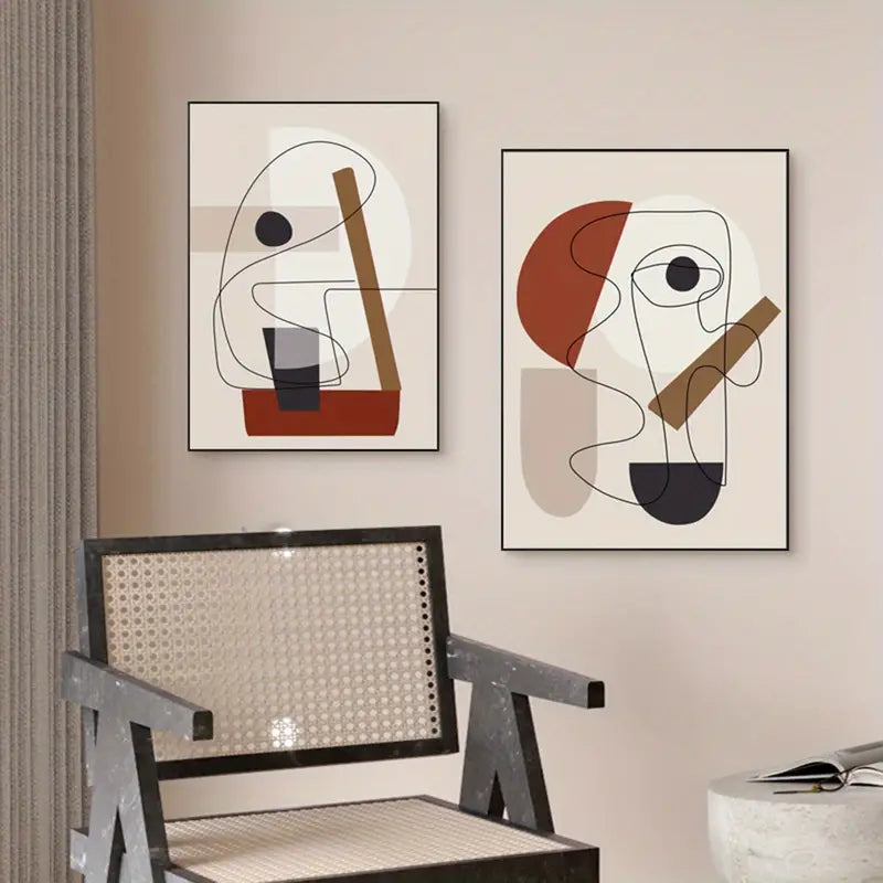 Modern Abstract Family Wall Art