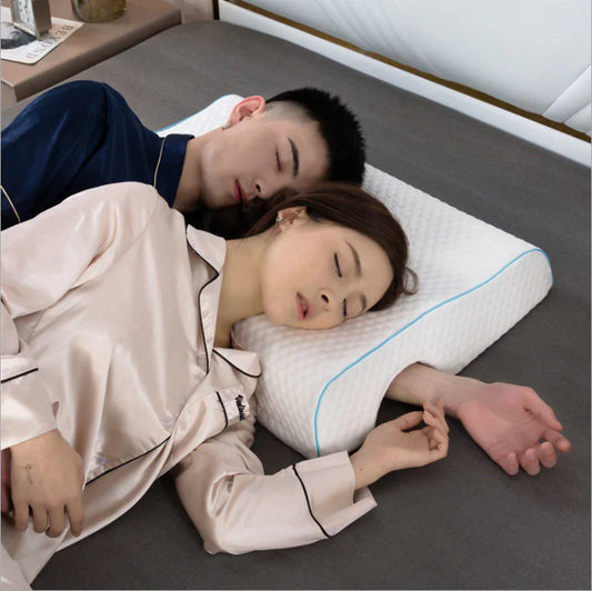메모리 폼 아치형 커플용 베개