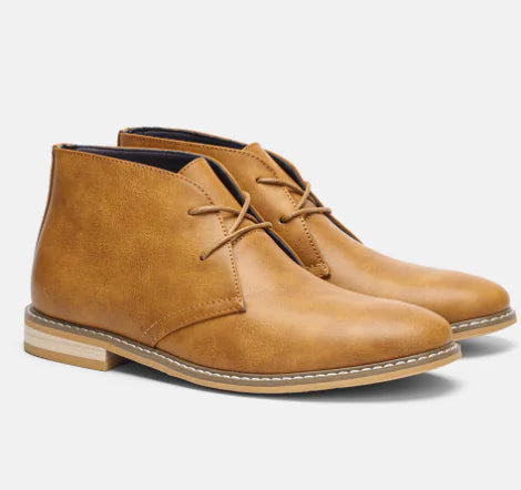 Chaussures de ville Martin en cuir véritable respirant