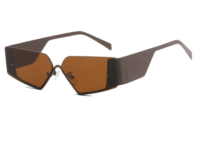 Futuristic Y2K Frameless Sunglasses for Street Style