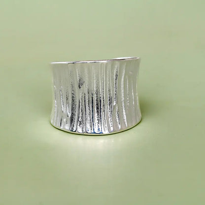 Artisan Silver Wide Band Ring