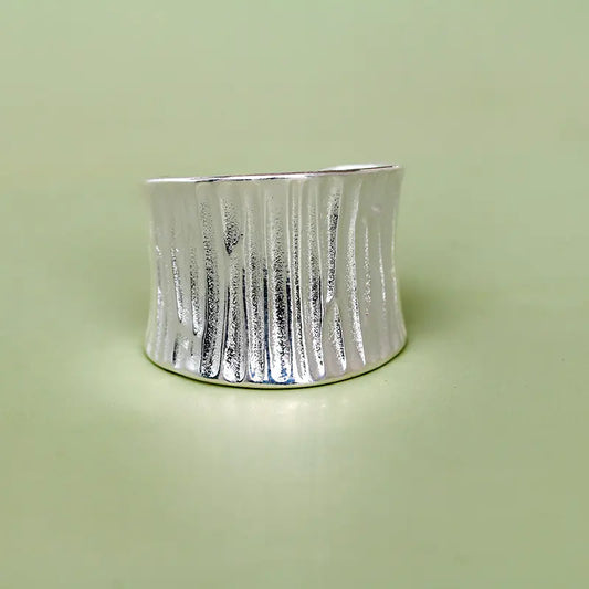 Artisan Silver Wide Band Ring
