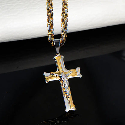 Cross Necklace, Jesus Christ Pendant Style Jewelry
