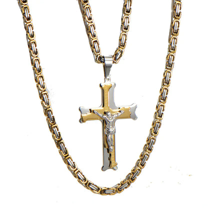 Cross Necklace, Jesus Christ Pendant Style Jewelry