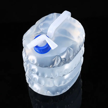 Seau d'eau pliable portable pour le camping et les activités de plein air