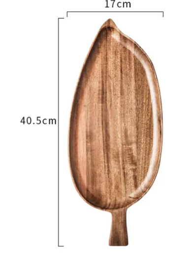 Japanese Wooden Serving Platter