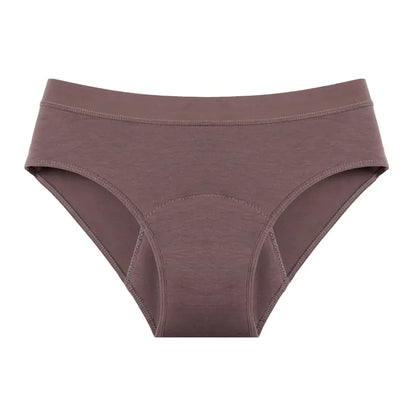 Culotte menstruelle taille plus sexy multicolore en fibre de bambou