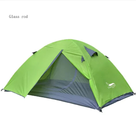 Tente de camping étanche 2 places