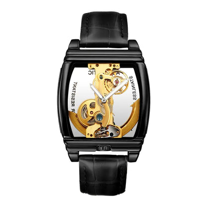 SHENHUA Fashion Dual-Sided Transparent Automatic Watch