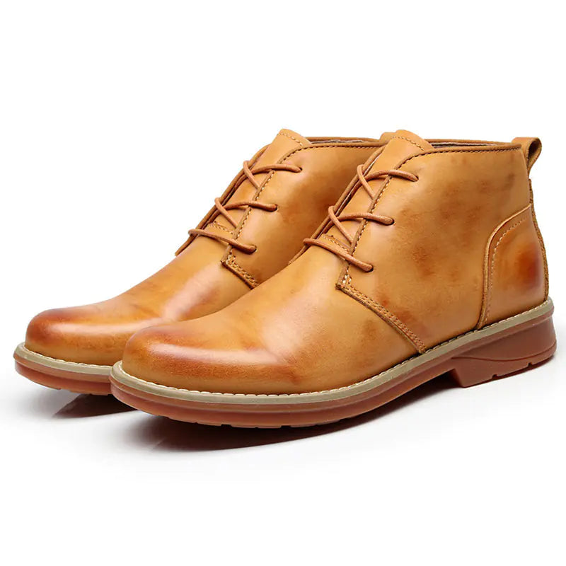 Chaussures de ville Martin en cuir véritable respirant