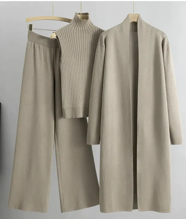 3 ensembles gilet cardigan