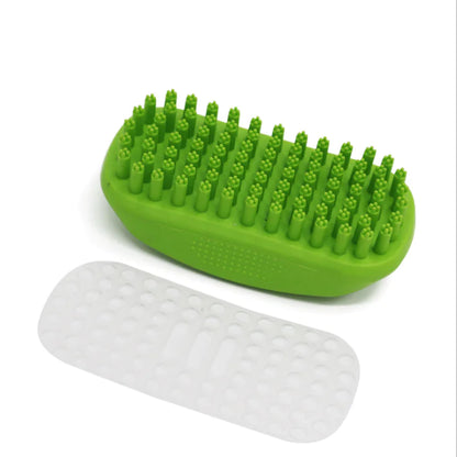 Brosse de Massage Nettoyante pour Animaux de Compagnie - Outil de Nettoyage