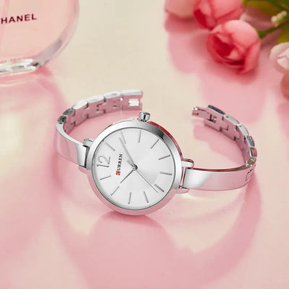 Montre à quartz Curren 9012 pour femme, étanche