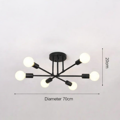 Plafonnier LED moderne pour salon et salle à manger