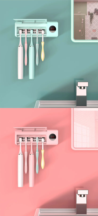 UV Toothbrush Sterilizer Rack
