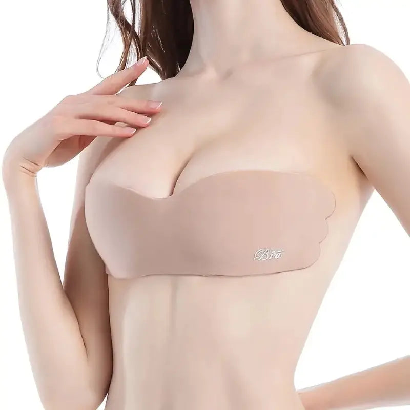스트랩 없는 드레스용 실리콘 니플 패치