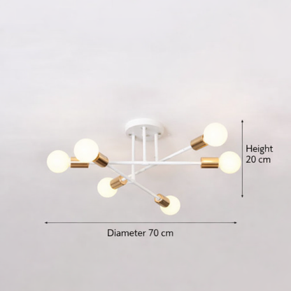 Plafonnier LED moderne pour salon et salle à manger