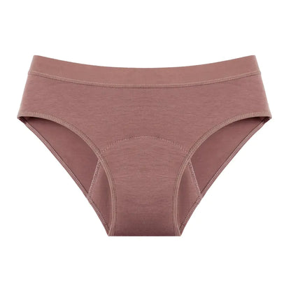 Culotte menstruelle taille plus sexy multicolore en fibre de bambou