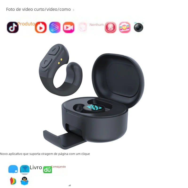 Télécommande Bluetooth pour téléphones avec fonction selfie et plus