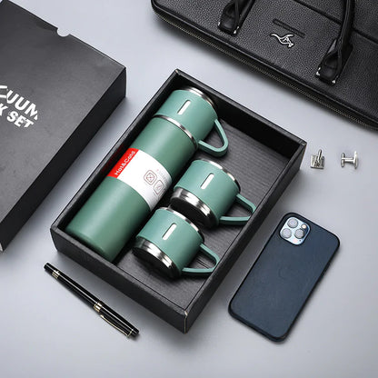 Thermos Tasse Isotherme en Acier Inoxydable
