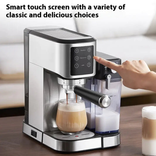 EspressoPro 반자동 고압 스팀 커피 머신
