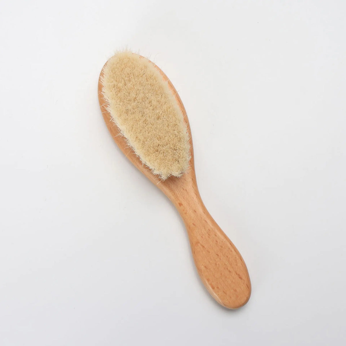 Ensemble brosse de bain et peigne de massage pour bébé en bois de hêtre
