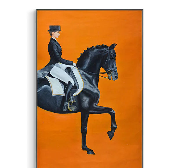 Décoration murale moderne minimaliste Cheval du succès